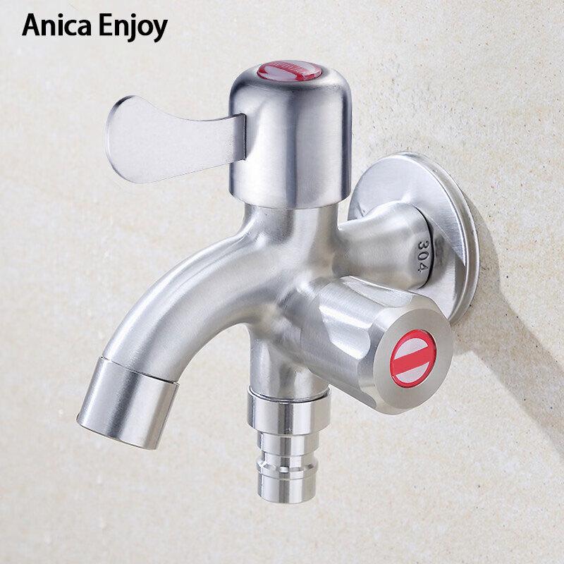 Anica Enjoy Extended Stainless Steel 3-Way Faucet