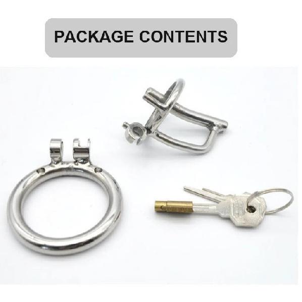 304 Stainless Steel Urethral Chastity Cage Male CB Lock 3 Ring Sizes Metal Catheter BDSM Training Restraint Adult Toy for Men