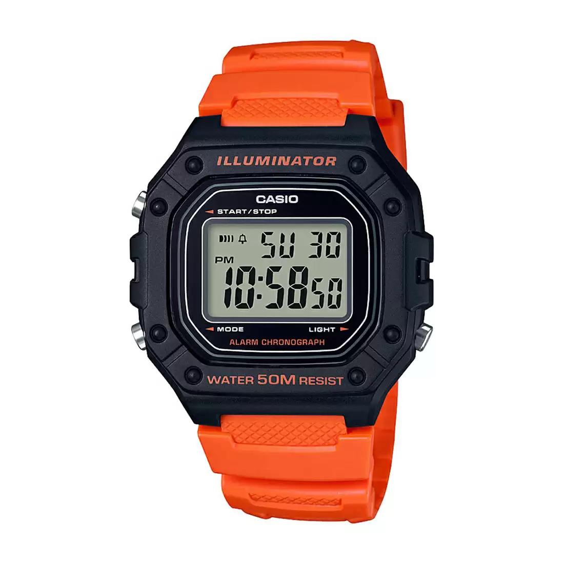 

Цифровые часы унисекс оранжевого цвета, Orange Digital Unisex Watch, Casio