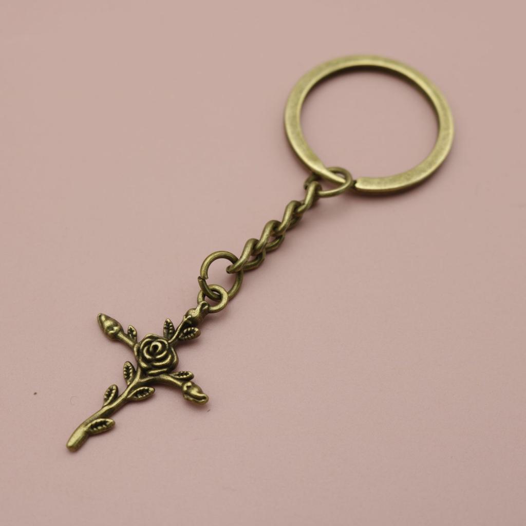 Hot Selling Jewelry, Minimalist Cross Keychain Pendant