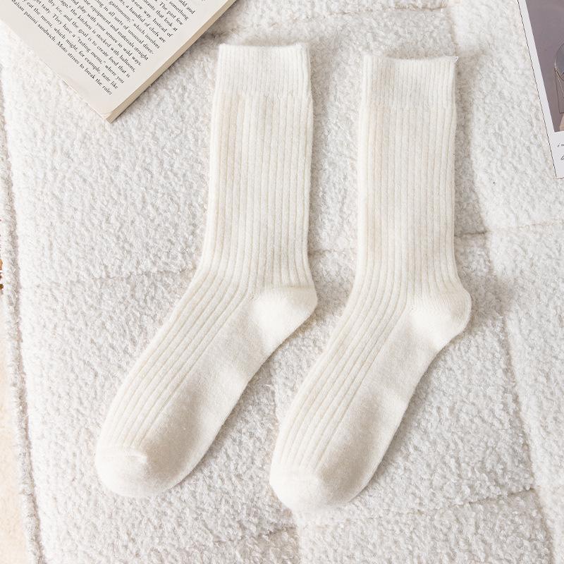 Female Autumn and Winter Thickened Warm Drum Wool Pile Socks