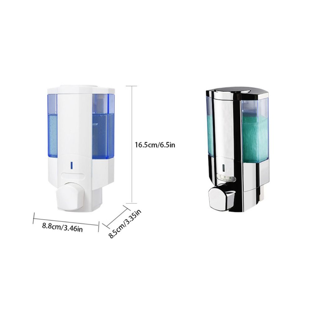 Large Capacity Lotion Soap Container Manual Press Double Soap Dispenser Liquid Soap Dispenser  Home