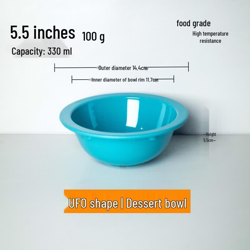 White Plastic 5.5-inch Dessert Bowls with Spoon & Fork Set, 10-Pack
