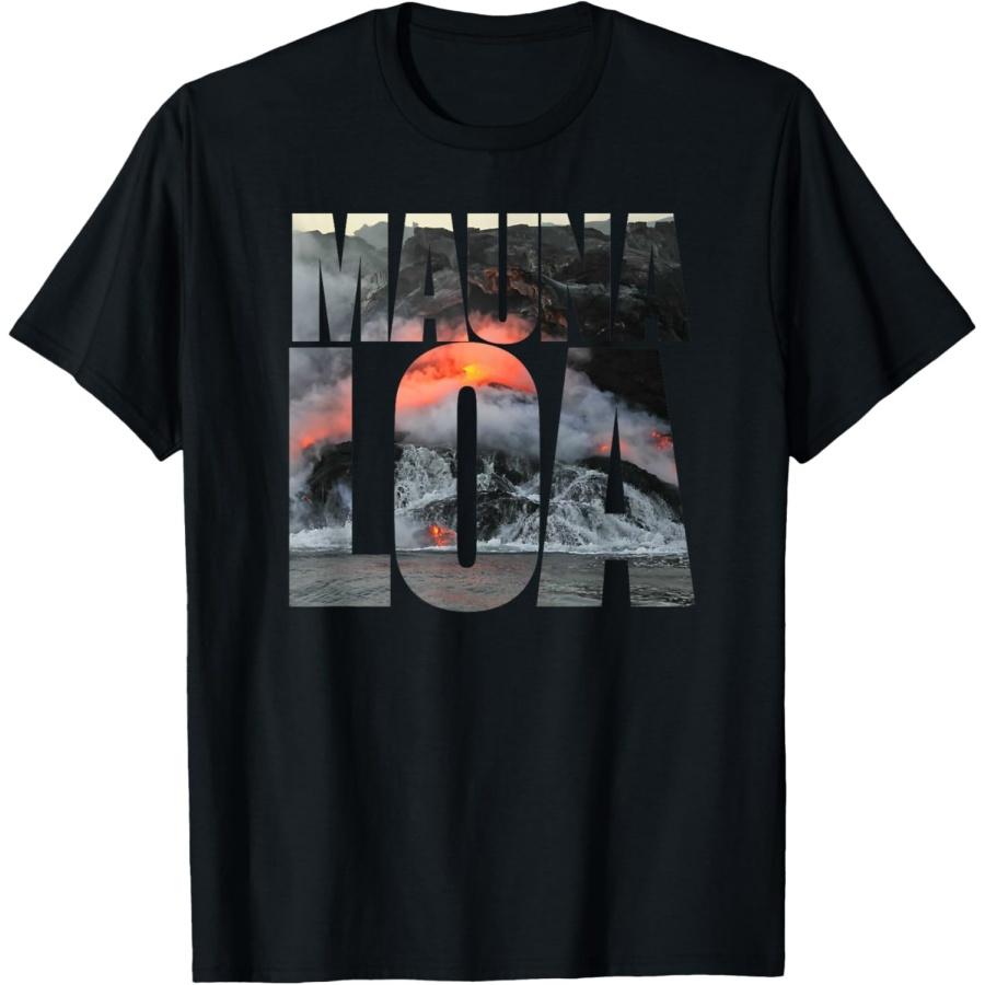 Mauna Loa Volcano Eruption Tourism Souvenir T-Shirt S