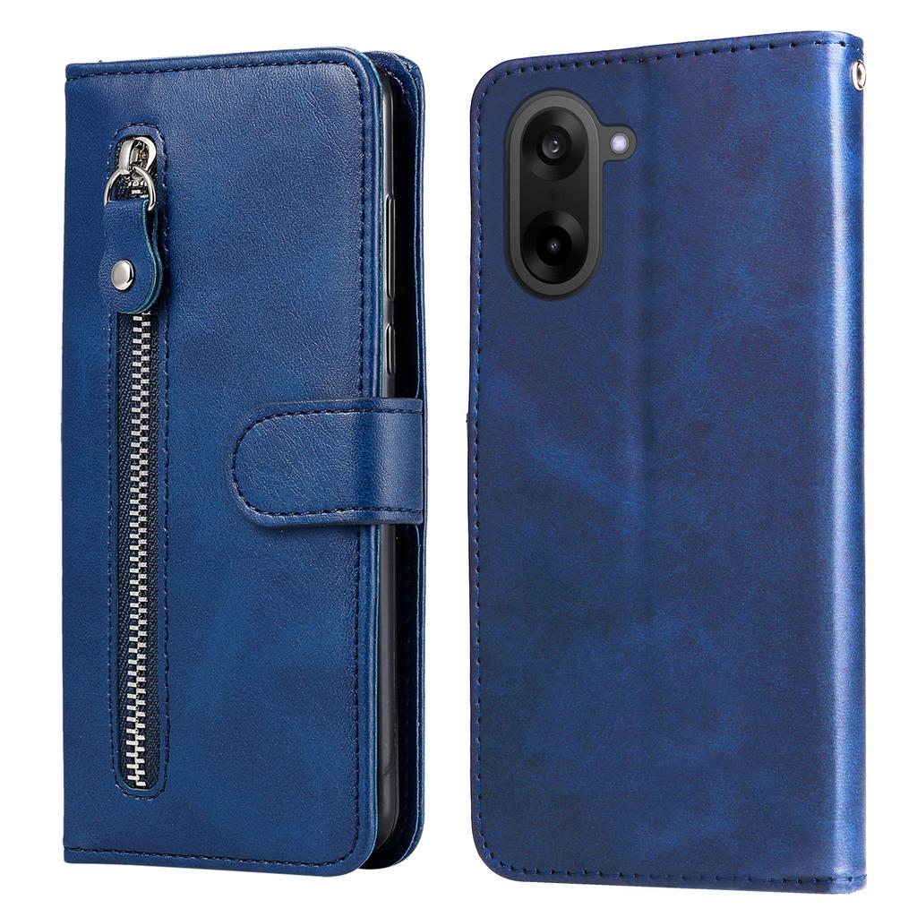 For OnePlus Ace 5 Racing 5G/OnePlus Nord CE5 5G PU Leather Cases with Zipper Pocket Wallet Phone Cover Stand