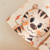 Autumn Lion Long Sleeve Bodysuit & Corduroy Overalls Set for Baby Boys