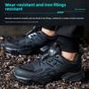 Men's Safety Shoes Steel Toe Soft Soled Women Male Sneakers Lightweight Fashion Working Footwears Protection Anti Smashing