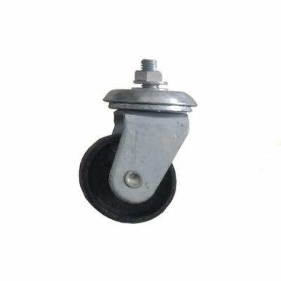 Hardware Heavy-Duty Swivel Caster with Threaded Shaft for Shop Carts, Workshop