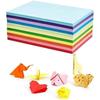 Eclet 40 Pcs Color A4 Medium Size Sheets (10 Sheets Each Color) Art And Craft Paper Double Sided Colored Set 3 (40)