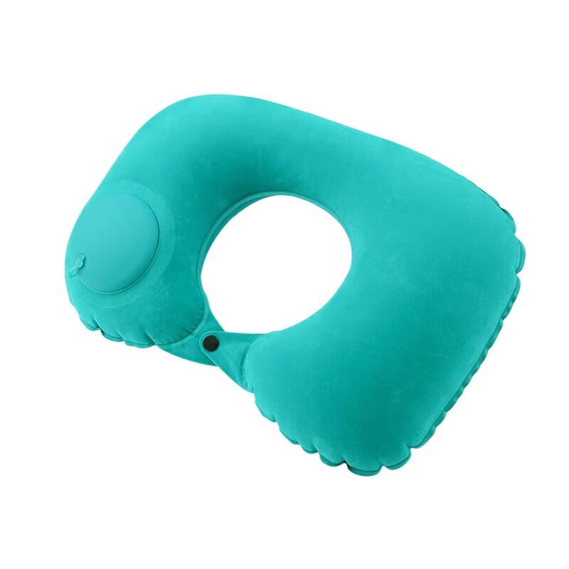 Jiatu Travel Press Inflatable U-Shaped Neck Pillow