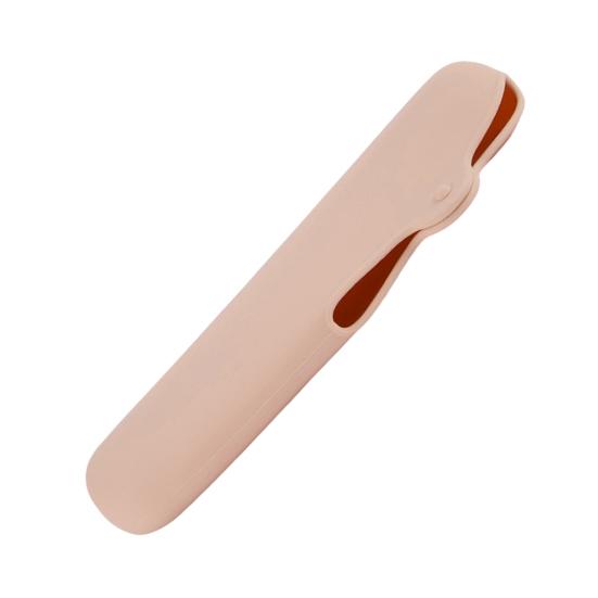 

Тримач для спонжів для макіяжу Компактний силіконовий органайзер з нековзким дном Циркуляція повітря Коробка для спонжів Швидкосохнучий футляр для спонжів для макіяжу хакі