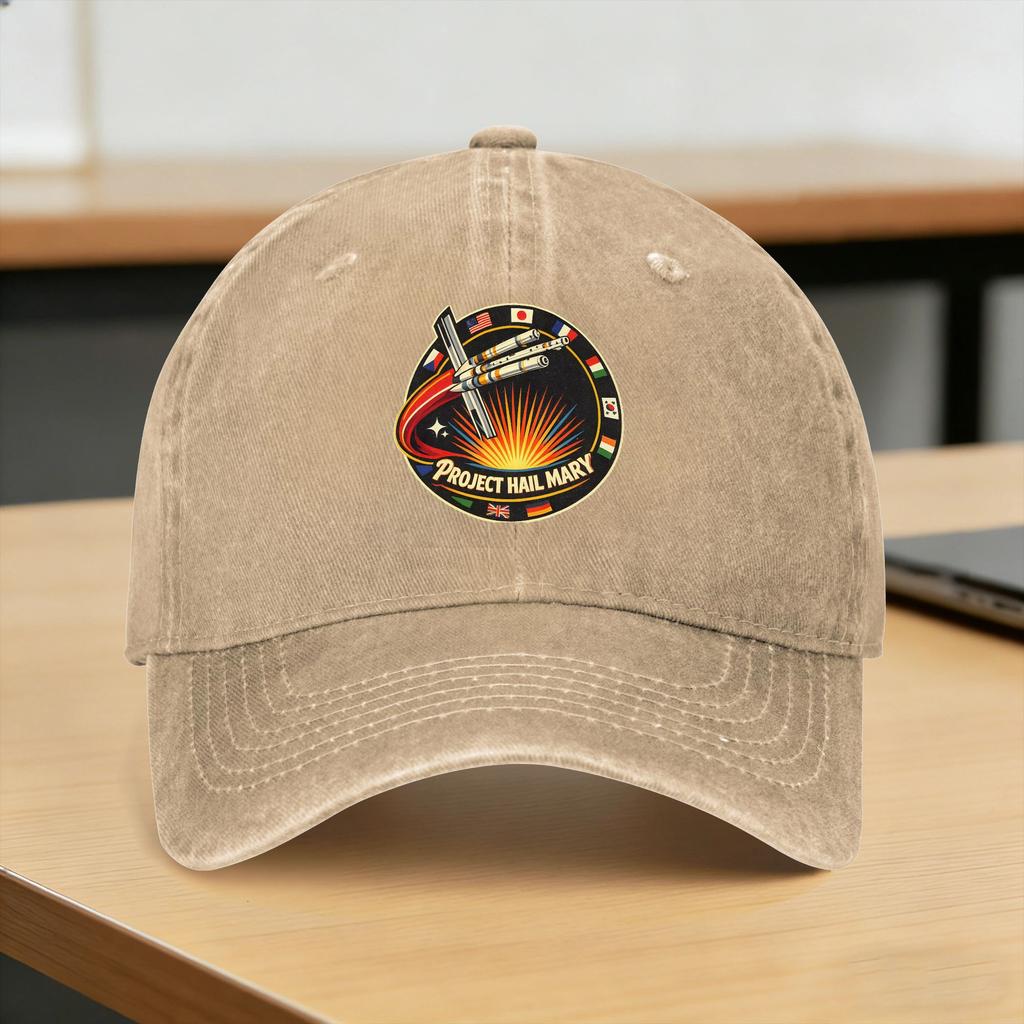Project Hail Mary Movie Logo Casual Baseball Cap Spring Trucker Hat High Quality Outdoor Sports Hip Hop Hats Women Baseball Caps