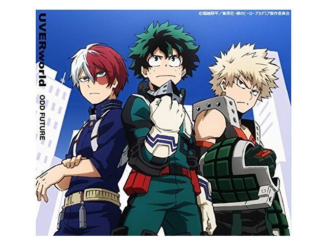 

ODD FUTURE UVERworld Первое ограниченное издание My Hero Academia CD SRCL-9765 НОВИНКА