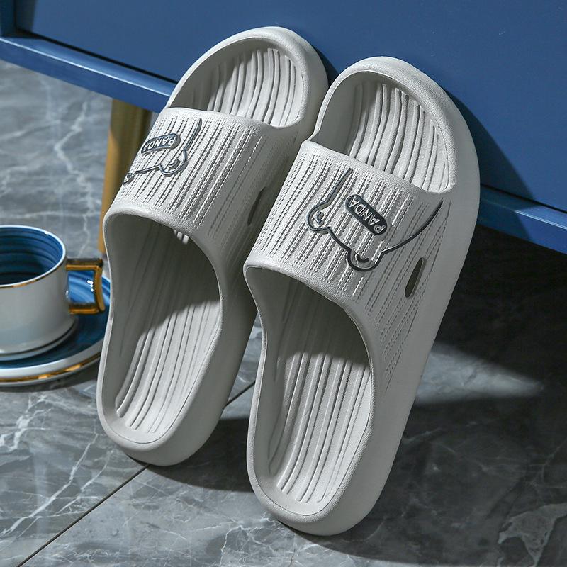 Men's Thick-Soled Sandals for Outdoor & Indoor Use - EVA, Non-Slip, Odor-Resistant, Bathroom, Summer Wear. Suitable for Women.