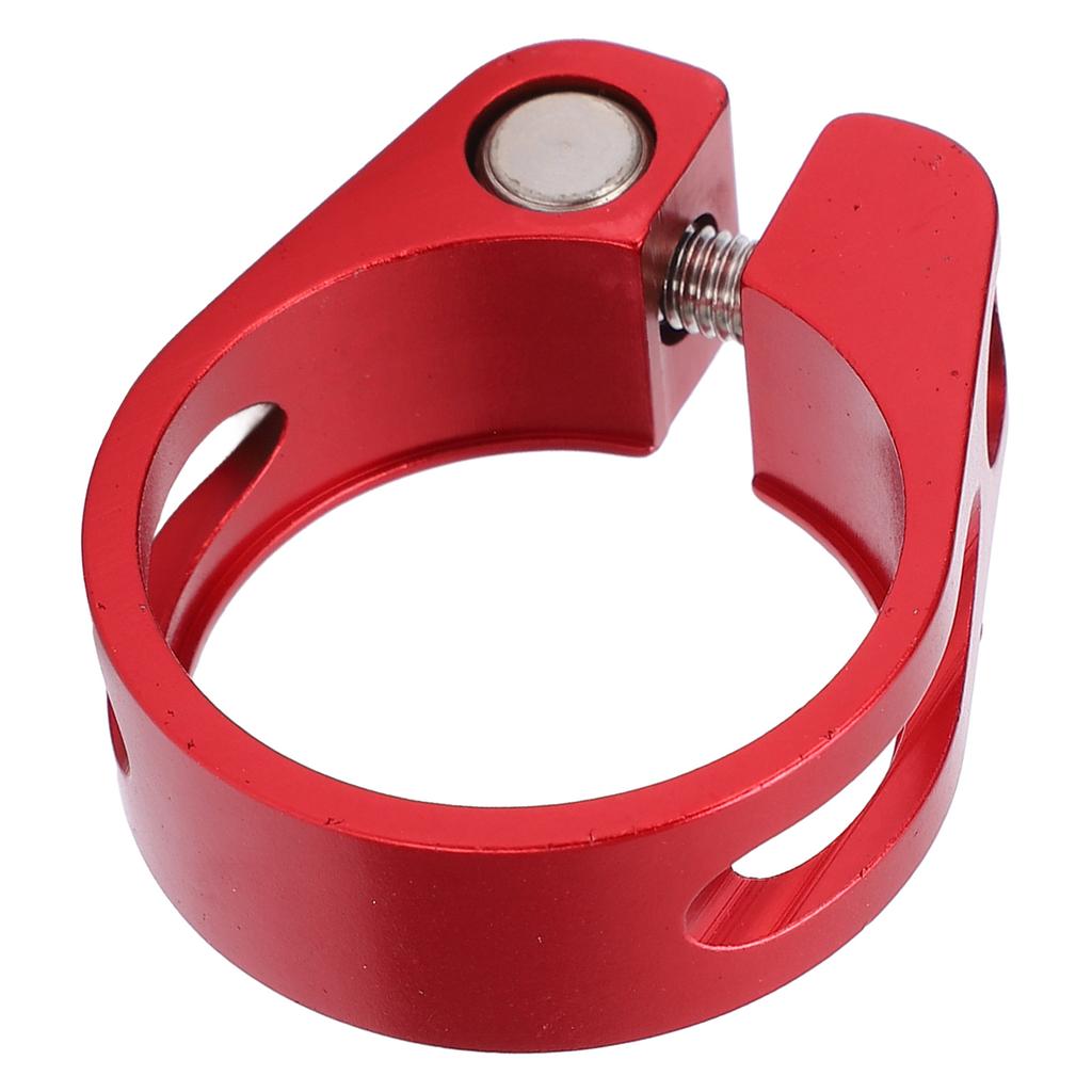 31.8mm Bike Seat Post Clamp Tube Clip Aluminium Alloy   Quick Release Seatpost Collar