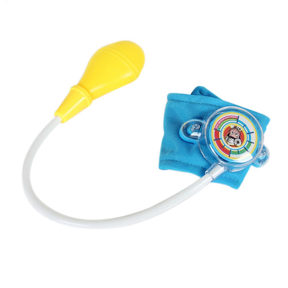 

Children s doctors go home to simulate sphygmomanometer toys Kids Pretend Doctor Toy Medical Toy Simulation doctor nurse work синій
