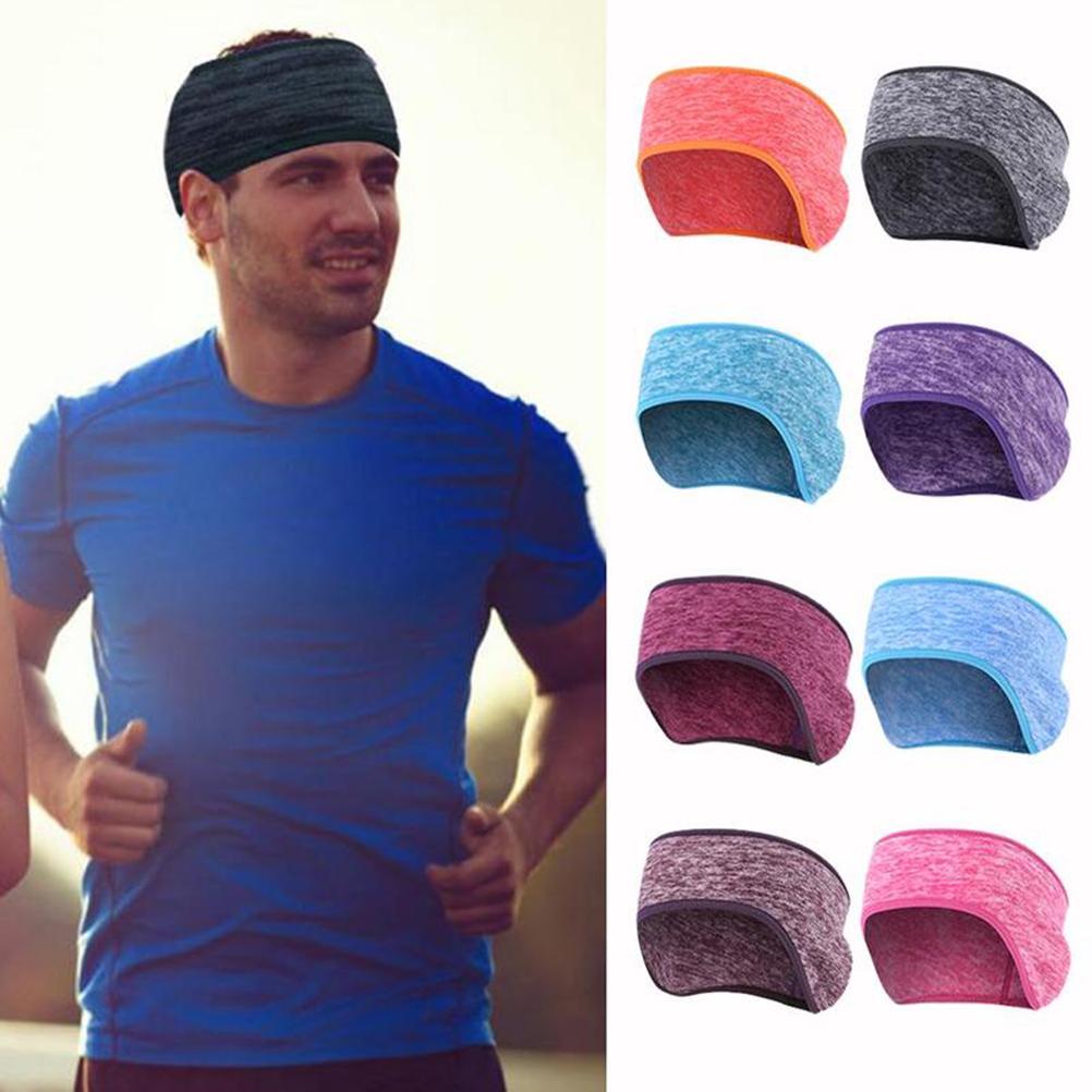 Hřejivá čelenka na uši pro muže a ženy Podzimní a zimní termální sportovní chrániče uší Elastická čelenka na jogging, běh