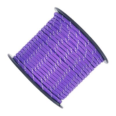 Yansıtıcı Paracord 550 Kablo 7 Tel 4mm Çadır Halat Kamp Survival Accesorios Uyarı Paraşüt Hattı Yürüyüş Gölgelik