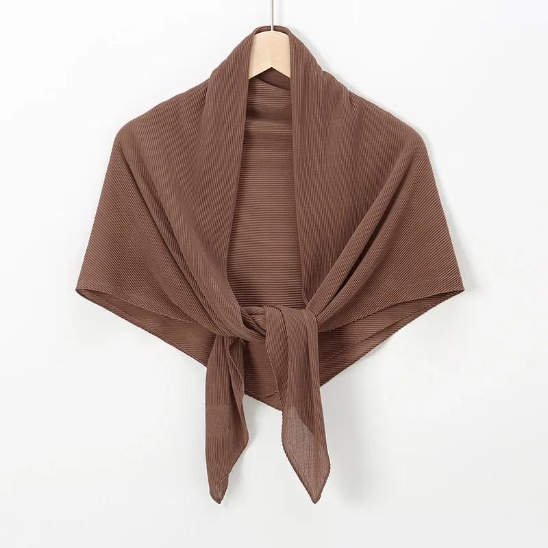 

Малайзия платок тюрбан 110*110 см квадратный хлопковый шарф хиджаб бандана женские мусульманские простые шали платок шарфы фуляр