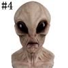 Zhang Halloween Santa Claus mask, light-colored mask, beautiful woman's face with chest, golden wig, latex headgear