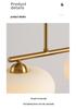 Three-Head Bauhaus Persimmon Pendant Light - Retro Designer Dining Table Light Wabi-Sabi Glass Style