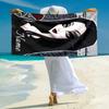 Personalized Monster High Adventure Beach Towel Microfiber Beach Towel Thin Absorbent for Beach Swimming Yoga Bath Sports. 0910342