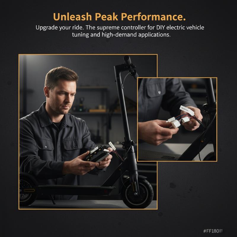 Controller Motore Mini Fardriver ND72260 80A/260A Per Scooter Elettrico Controller E-Bike Supporto Bluetooth