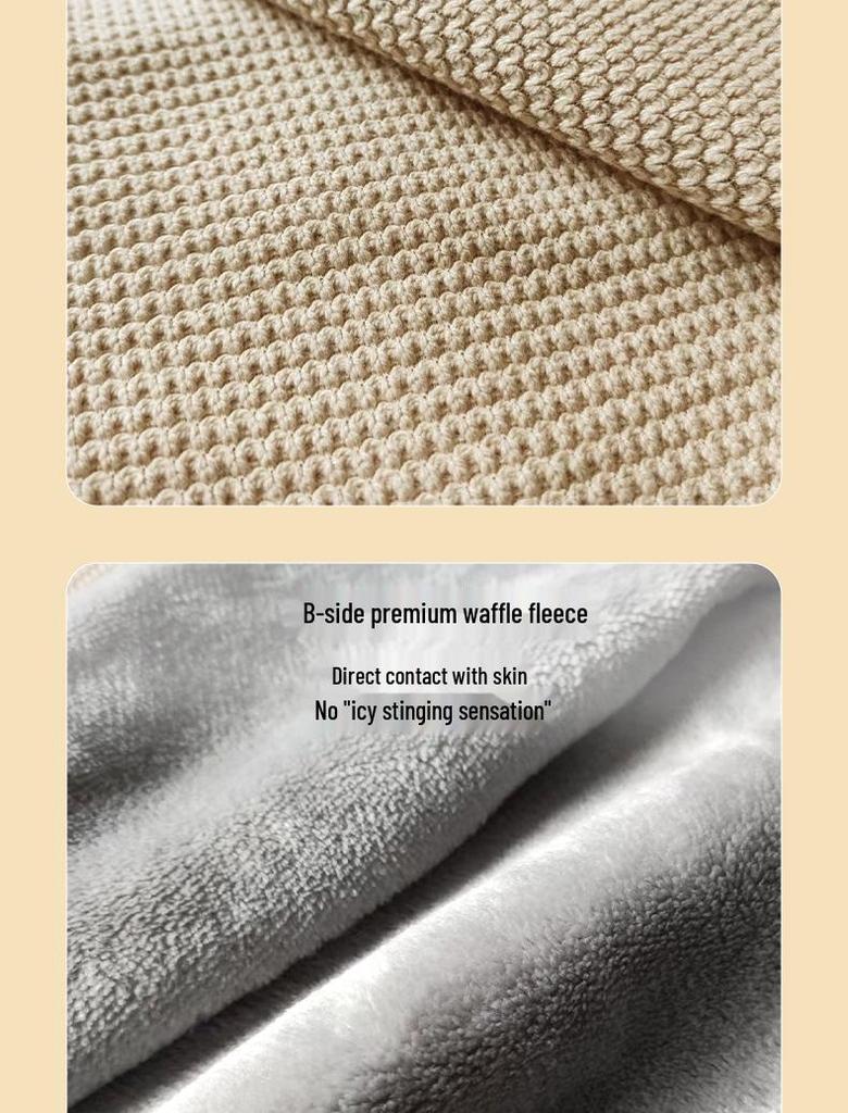 Portable Electric Graphene Heated Shawl Blanket - Mobile Charging for Winter Warmth