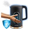 Berdsen Bd-712 1.7L Electric Kettle Black And Gold