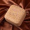Retro Light Luxury Portable Jewelry Storage Box for Rings & Necklaces