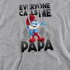 The Smurfs Unisex Adult Call Me Papa Smurf Heather Hoodie