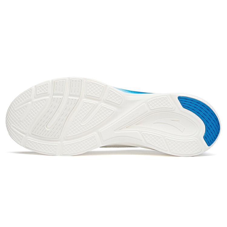 New Anta Hydrogen Run III Cushioning Anti Slip Wear Resistant Breathability Low Top Running Shoes Men's Ivory White 112125540-1
