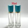 30g Waist-Cinching Irregular Glass BB Concealer & Lotion Bottle for Cosmetics Refill