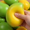 Handgemachtes Mango Quetschspielzeug Farbwechselndes Knisterndes Knetbarer Fidget Ball Zitrone Stressball Fidget Spielzeug