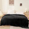 Skin-friendly Flannel Blanket Solid Color Bed Sheet Sofa Blanket Summer Sleep Blanket  Bedroom