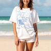 Beach Shirt: Coastal Vacation Tee Summer Vacation Women's T-shirt Loose and Breathable