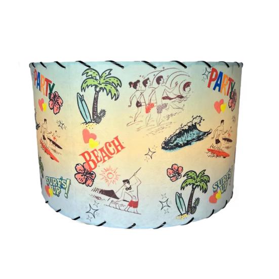 Yousheng Drum Lamp Shade Vintage Style Lamp Shade Lamp Cover Replacement Western Lampshade for Floor Lamps Table Lamps