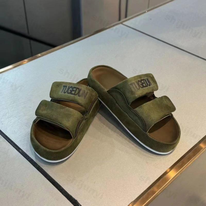 Fashion Men's Fashion Trend Casual Slippers Outdoor Beach Sports 2025 Summer Comfortable Thick Soled Height Increasing Open Toes Sandals