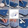 100Pcs Metal Eyelet Gromment Set Eyelet Punch Install Tool Kit With Storage Box For LeatherCraft Shoes Belt Cap Bag Tags Clothes
