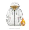 Men's Lamb Fleece Hoodie: Velvet-Lined, Thickened, Autumn/Winter, Casual Sportswear Jacket