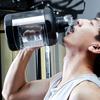 Drop-proof Large Capacity Net Red Tons Tons Bucket Sports Fitness Men and Women Students Portable Plastic Water Bottle