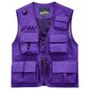 Men's Quick-Dry Multi-Pocket Vest for Fishing, Outdoor Work, Photography, and More - Plus Size Available
