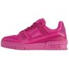 Trainer Leather Low Top Skateboard Shoes Women's Peach Pink 1ACFXF