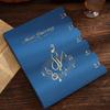 20/30 Sleeves Spiral Music Folder Non-reflective Document Organizer Retro Sheet Music Binder
