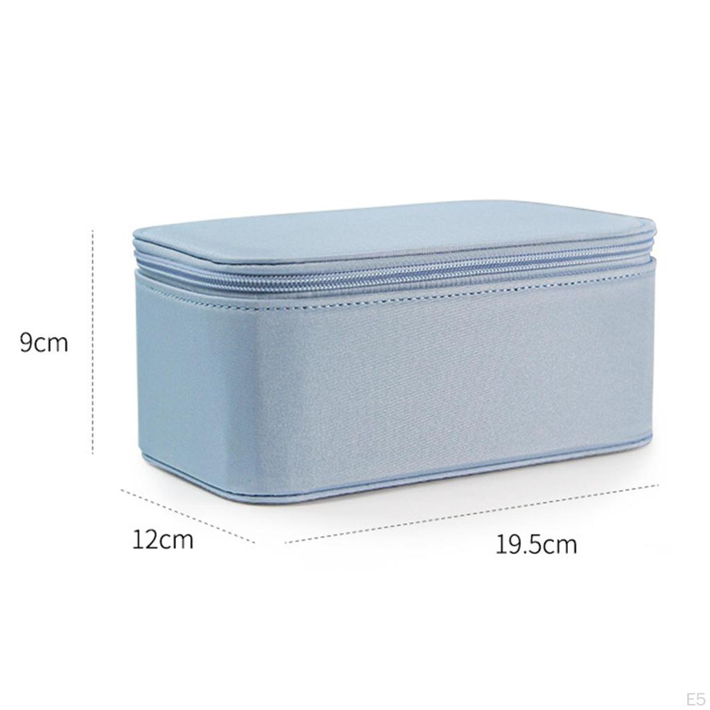 Multifunctional Makeup Bag, Organizer Oxford box Portable Small for Women Girls