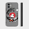 Comedy Animation R-Ruby Glow Phone Case For IPhone 17 Air 16 15 14 13 Pro Max 11 12 Black Silicone Cover