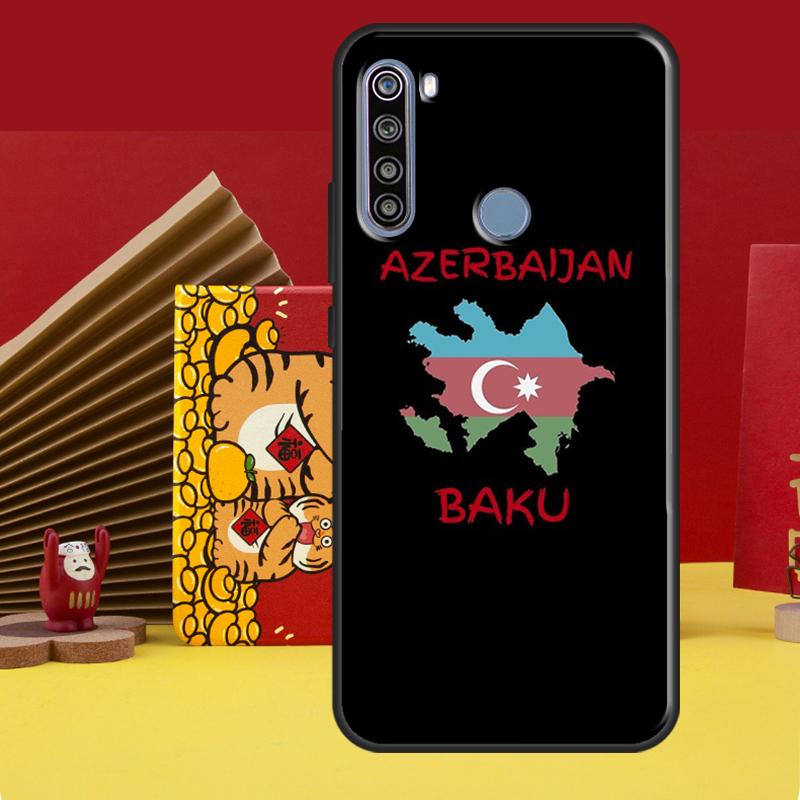 Azerbaijan Heart Love Flag Case For Redmi Note 12 10 8 9 11 Pro Cover For Redmi Note 12S 11S 10S 9S 8T 9C 10C 12C Coque