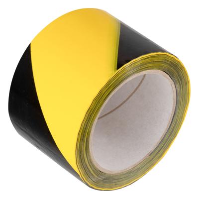 WARNING TAPE Marking Yellow-Black 72mm X 100m Vorstahl