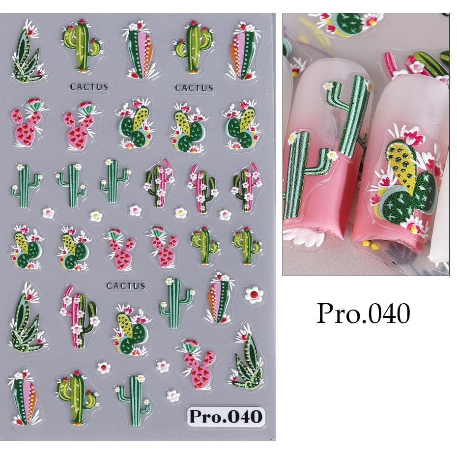 Shining Mermaid Nail Stickers Holographic Shell Star Fish 5D Decals Sea Animal Jellyfish Nail Art Sliders Scrub Summer Design