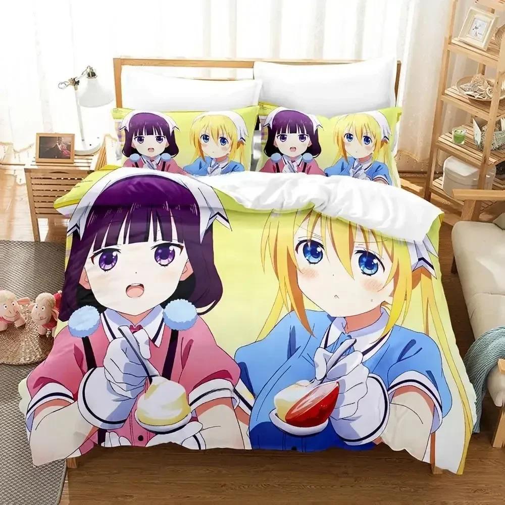 3D Kawaii Blend S Bedding Set Printed With Pillowcase Duvet Cover Soft Queen King Size Bedclothes Home 3D Anime Bed Sheet Set